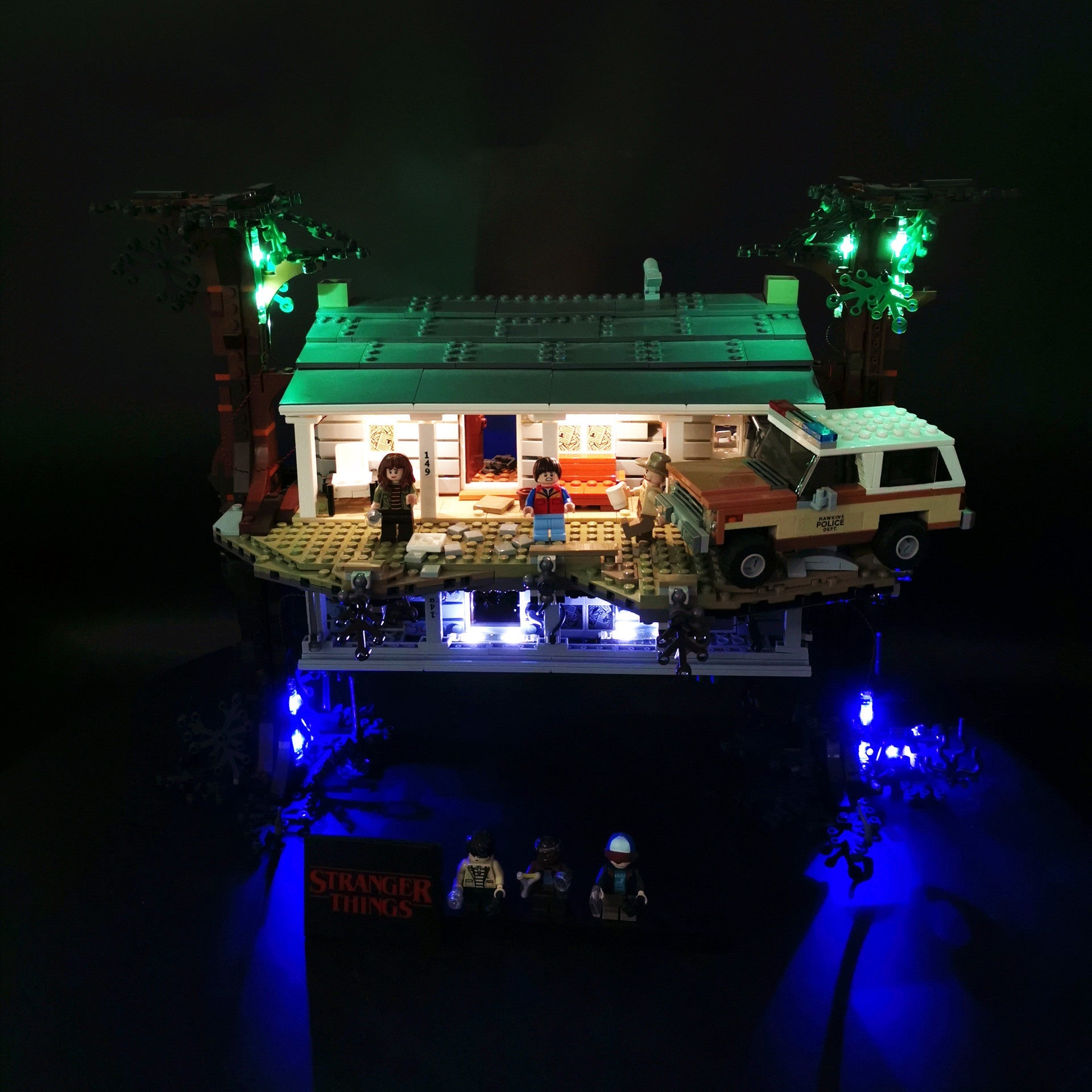 LP building block lighting is compatible with LEGO 75810 Stranger Things: Reversing the World LED lights and building block lighting