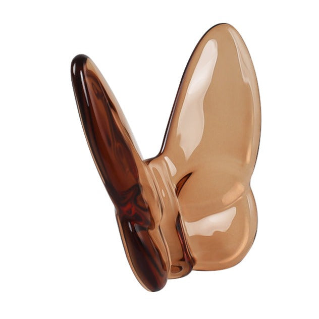 Le Mariposa Crystal Butterfly Figurine in Brown