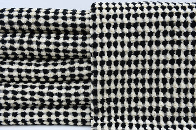 Bubble Black Terry Turkish Towel