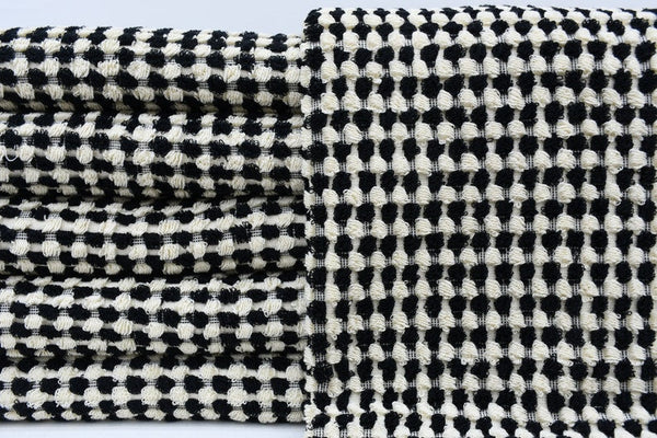 Bubble Black Terry Turkish Towel