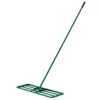 30 x 10 Inch Heavy Duty Lawn Level Tool with 69 Inch Handle-Green