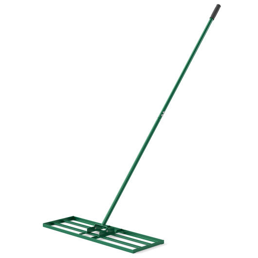 30 x 10 Inch Heavy Duty Lawn Level Tool with 69 Inch Handle-Green