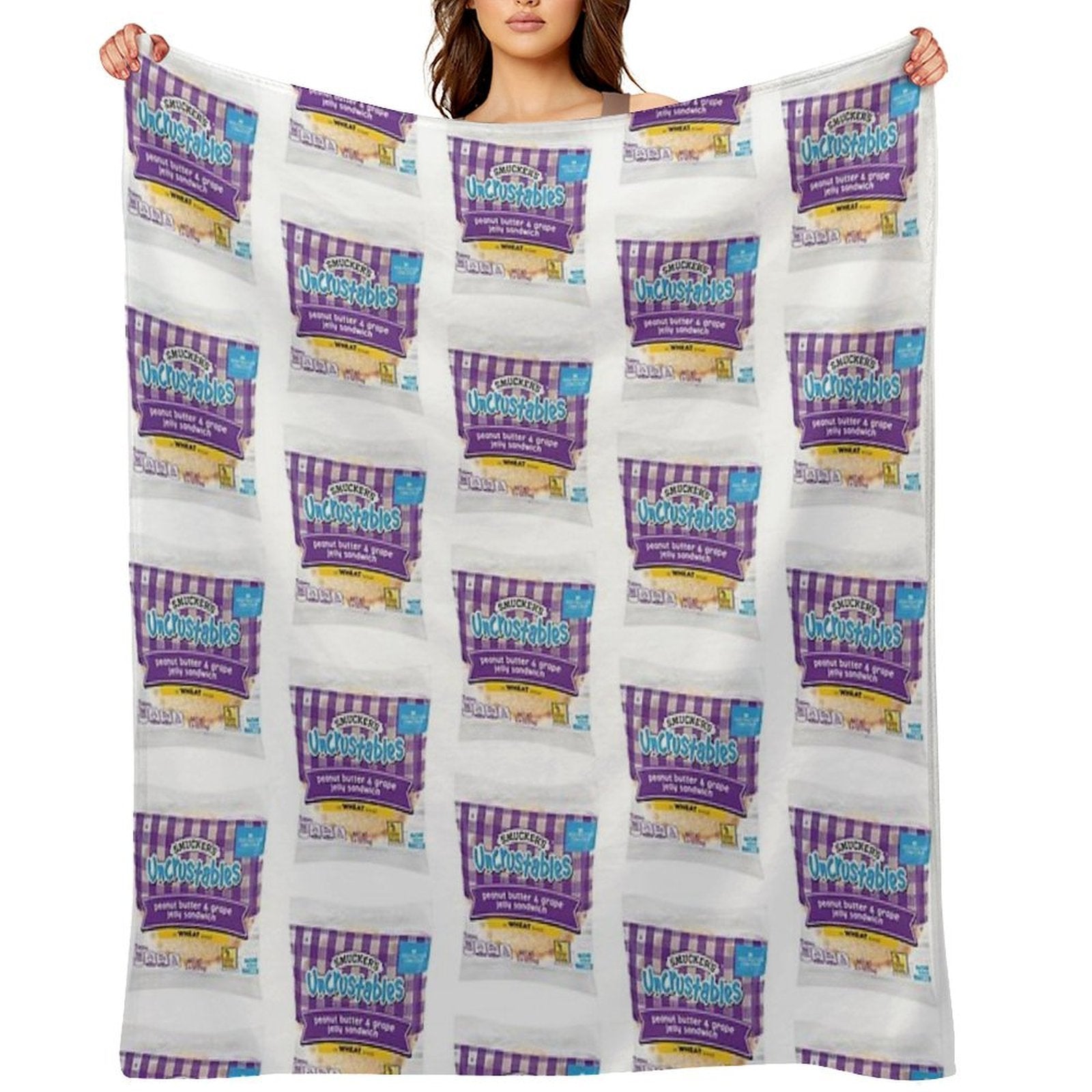 Uncrustables All-season Throw Blanket