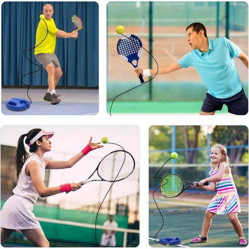 Tennis Trainer Rebound Ball for Solo Practice Indoor & Outdoor