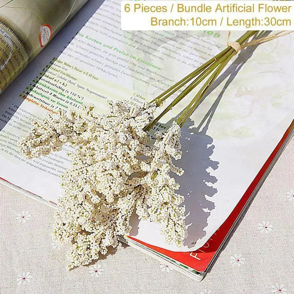 30cm Artificial Silk Peony Flowers Bouquet for Home Decoration -  Faux Christmas Flowers & Wedding Flowers