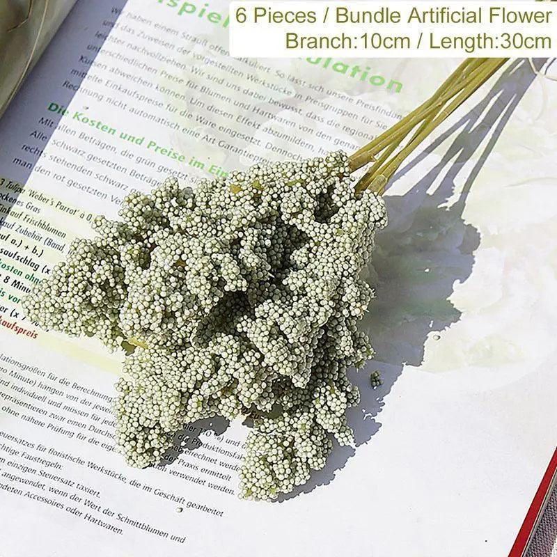 30cm Artificial Silk Peony Flowers Bouquet for Home Decoration -  Faux Christmas Flowers & Wedding Flowers