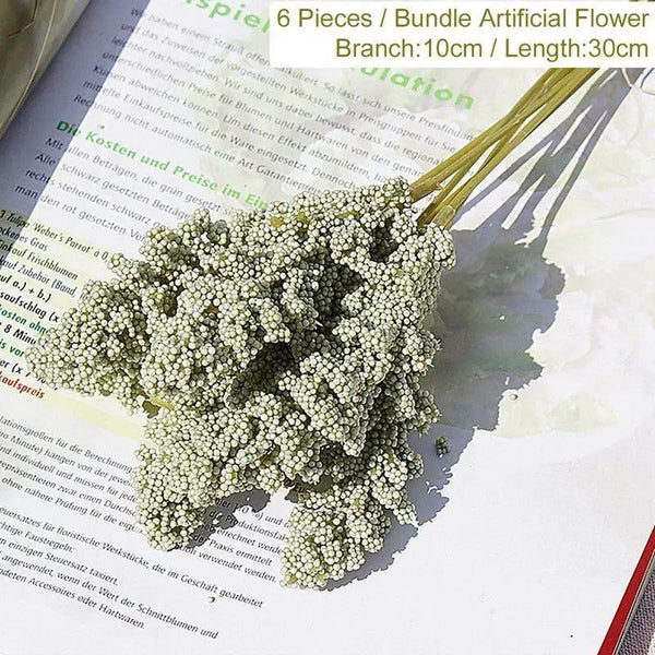 30cm Artificial Silk Peony Flowers Bouquet for Home Decoration -  Faux Christmas Flowers & Wedding Flowers