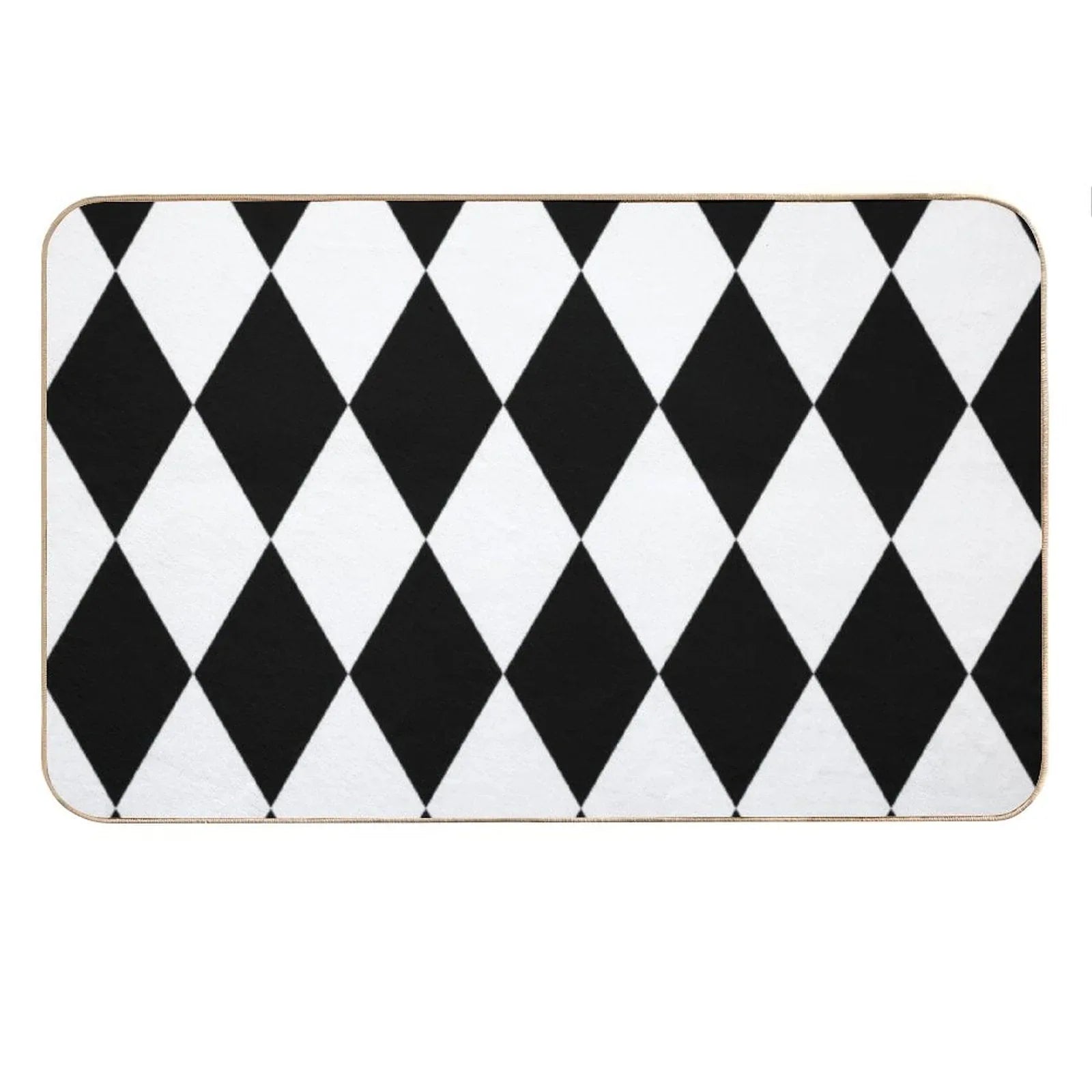Harlequin Diamonds Bath Mat