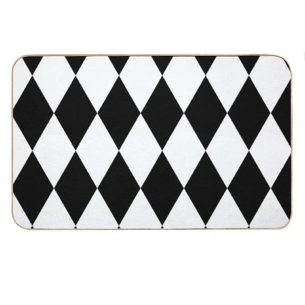 Harlequin Diamonds Bath Mat