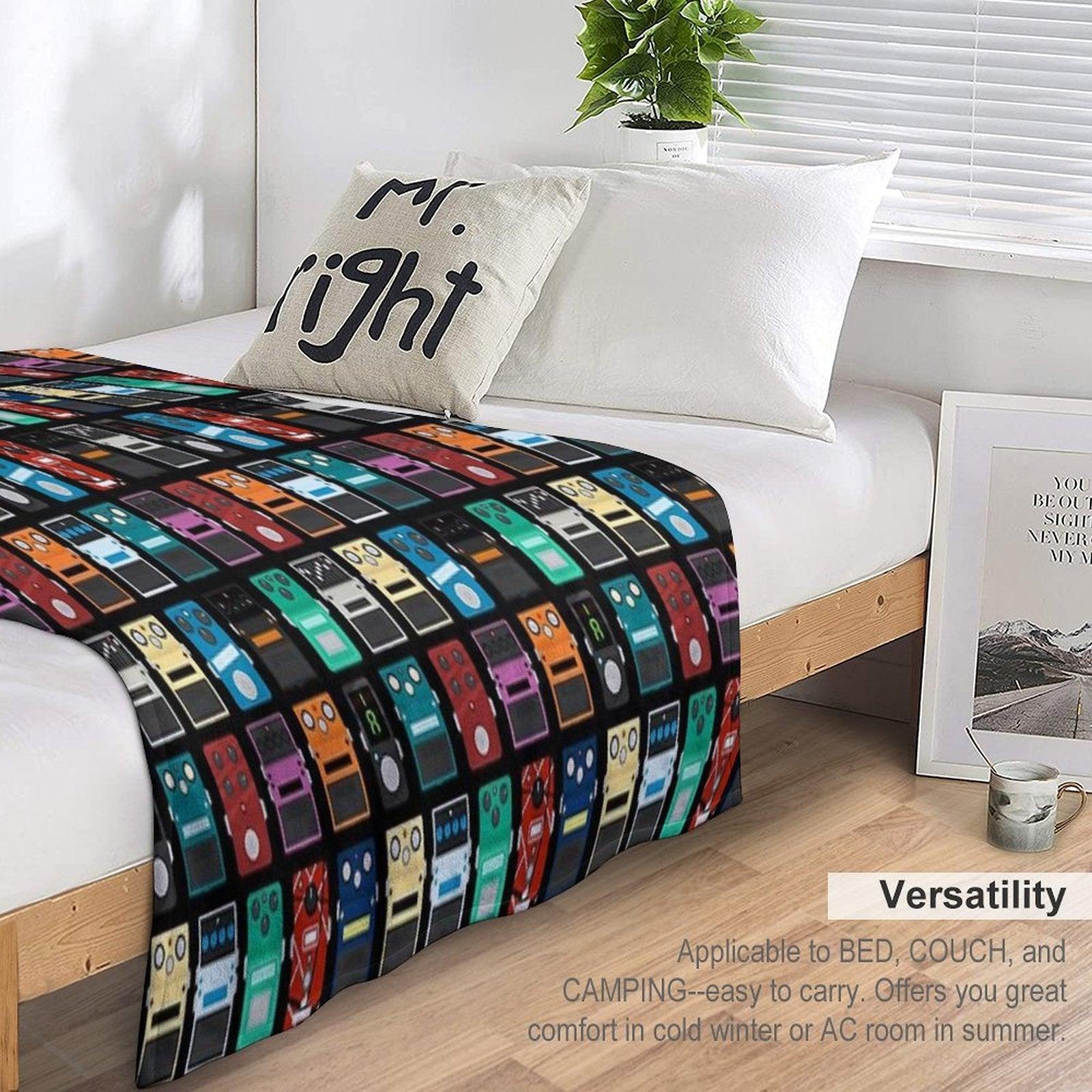 Pedal Board Throw Blanket