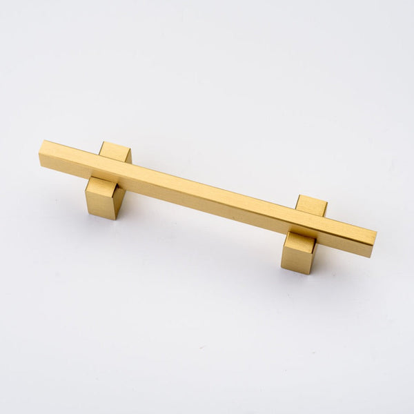 Lew's Two Tone Series Knobs and Handles Brushed Brass
