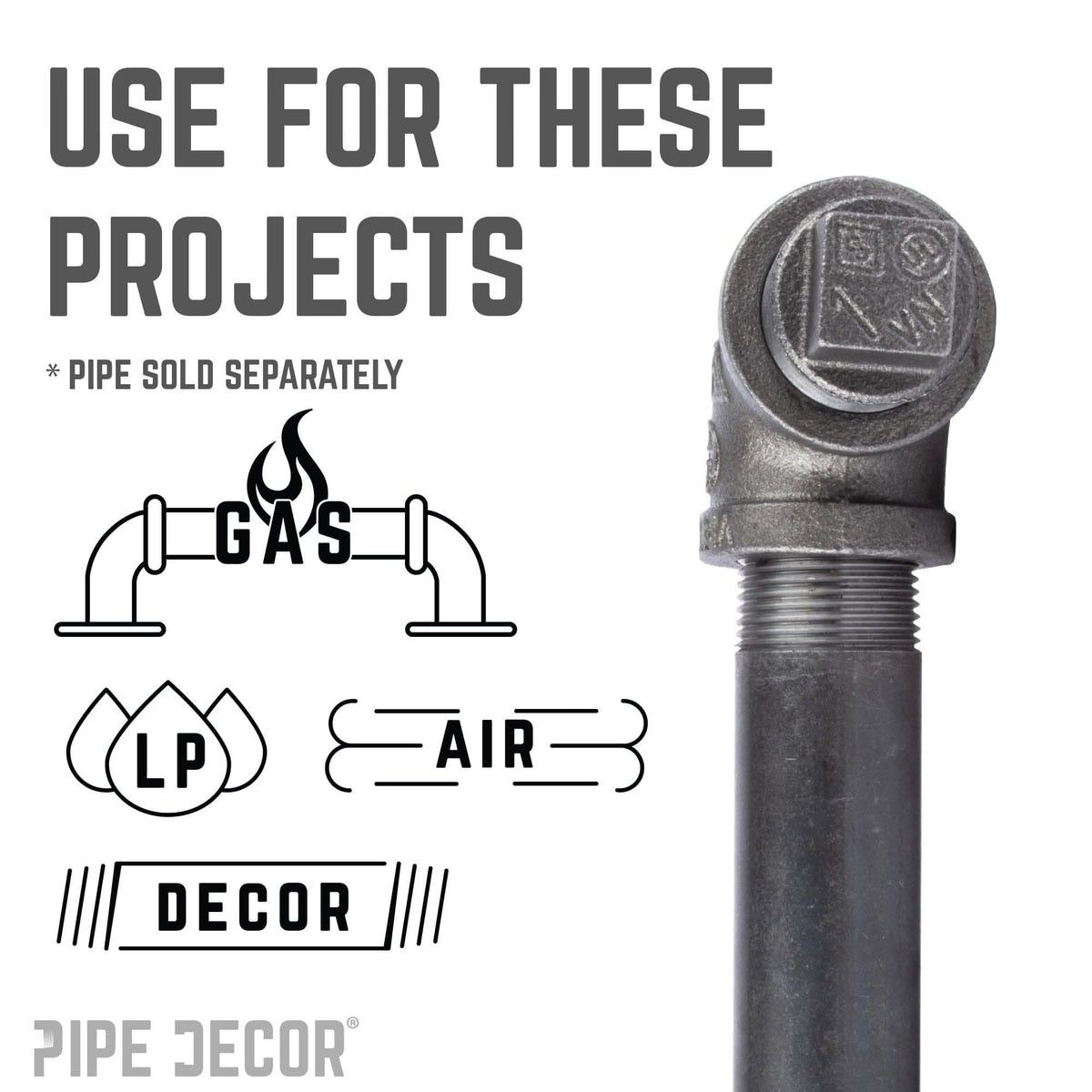 1 in. Black Plug