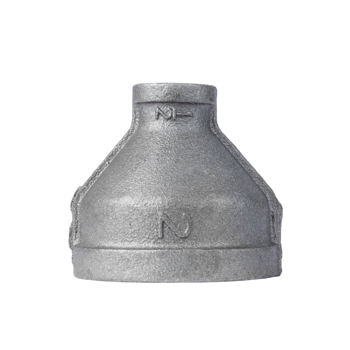 2 in. x 1/2 in. Black Reducing Coupling