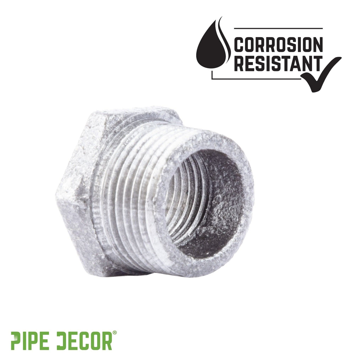 3/4 in. x 1/2 in. Galvanized Iron Bushing