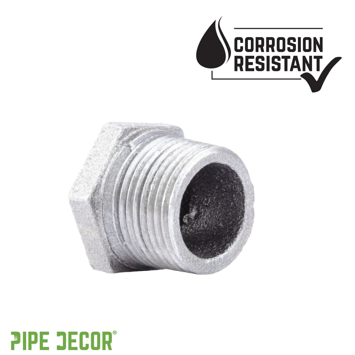 3/4 in. x 1/8 in. Galvanized Iron Bushing