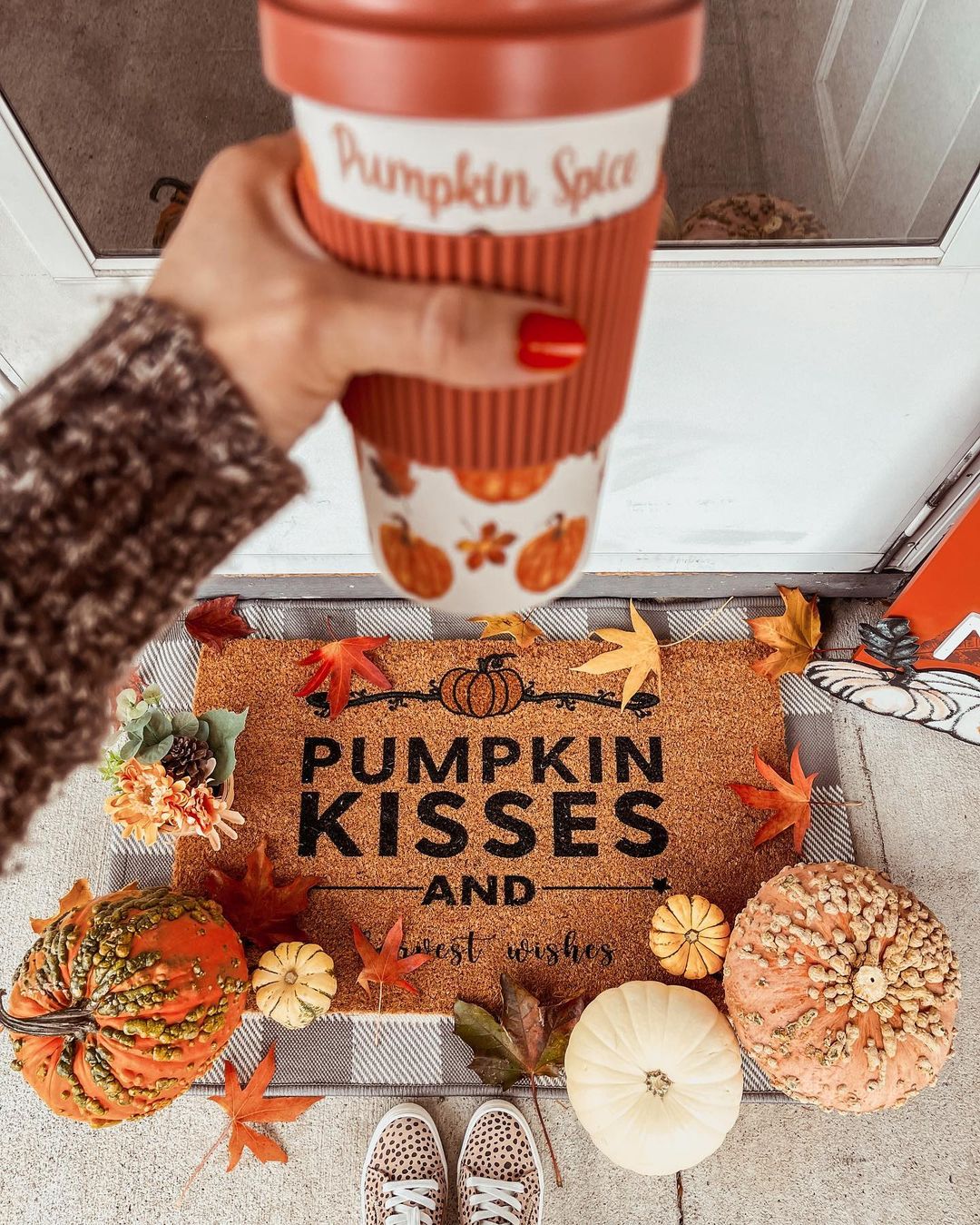 Pumpkin Kisses and Harvest Wishes
