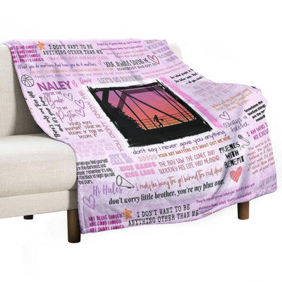 One Tree Hill Quotes Collage – Iconic TV Show Moments Design All-season Throw Blanket