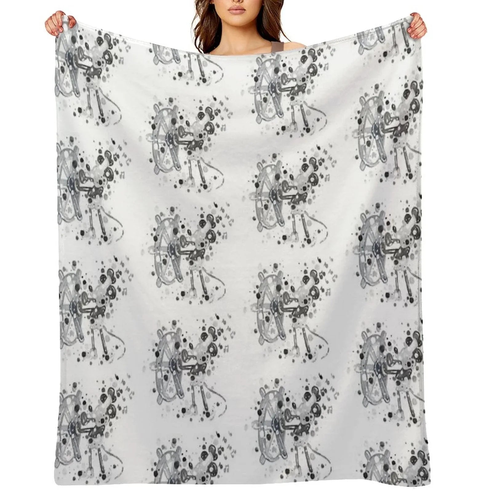 Steamboat Mickey Throw Blanket