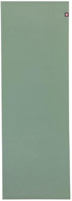 Manduka eKO SuperLite Yoga Mat - 1.5mm Natural Rubber | Foldable & Travel Friendly | Soft Textured Surface | Eco-friendly