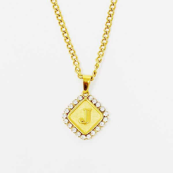 Aztec Delight Initial Necklace