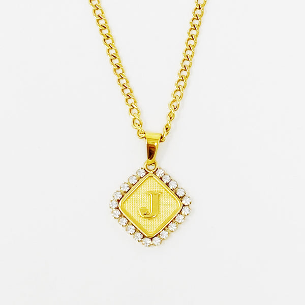 Aztec Delight Initial Necklace