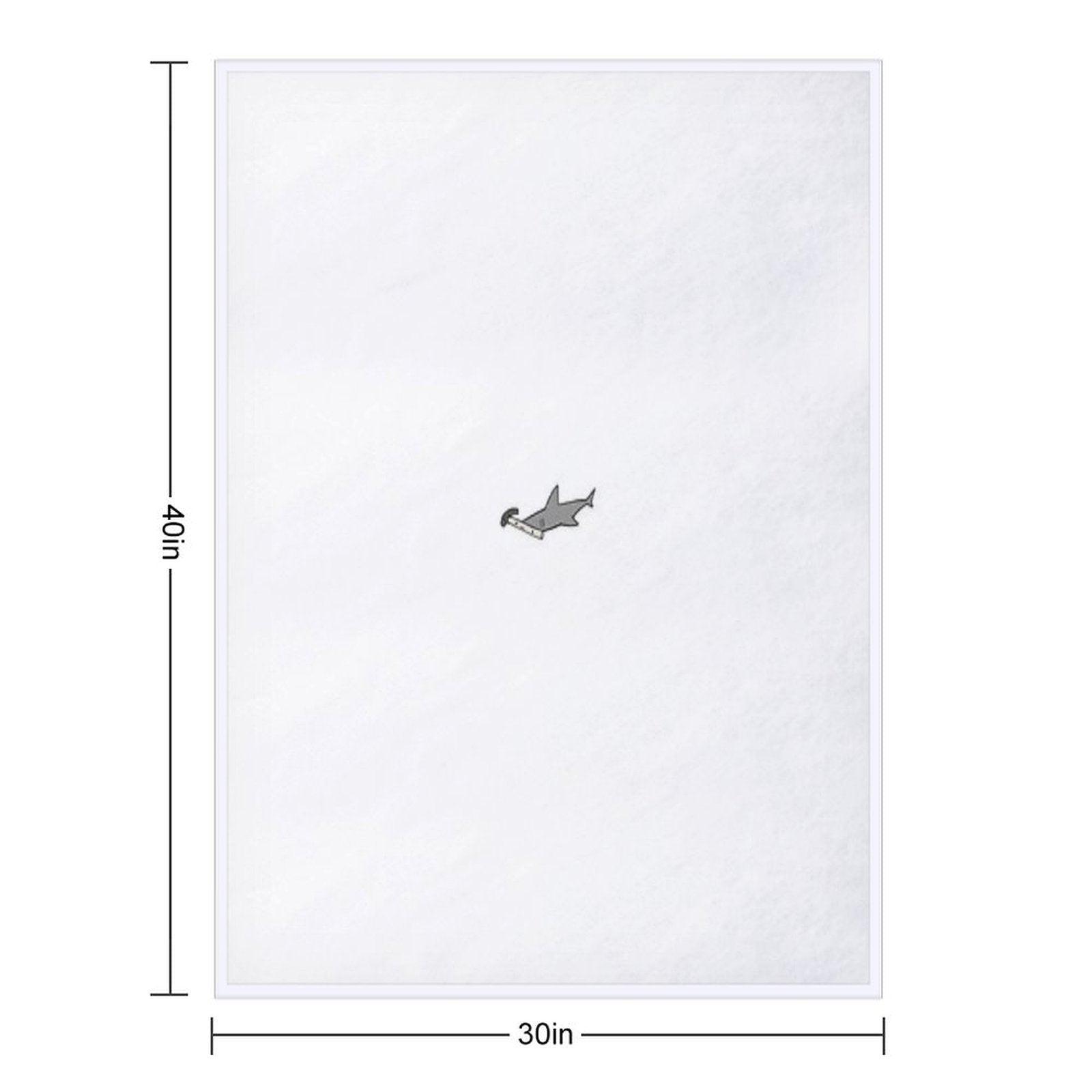 Hammerhead Shark Throw Blanket