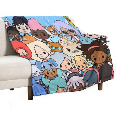 Toca Boca Sustainable Throw Blanket