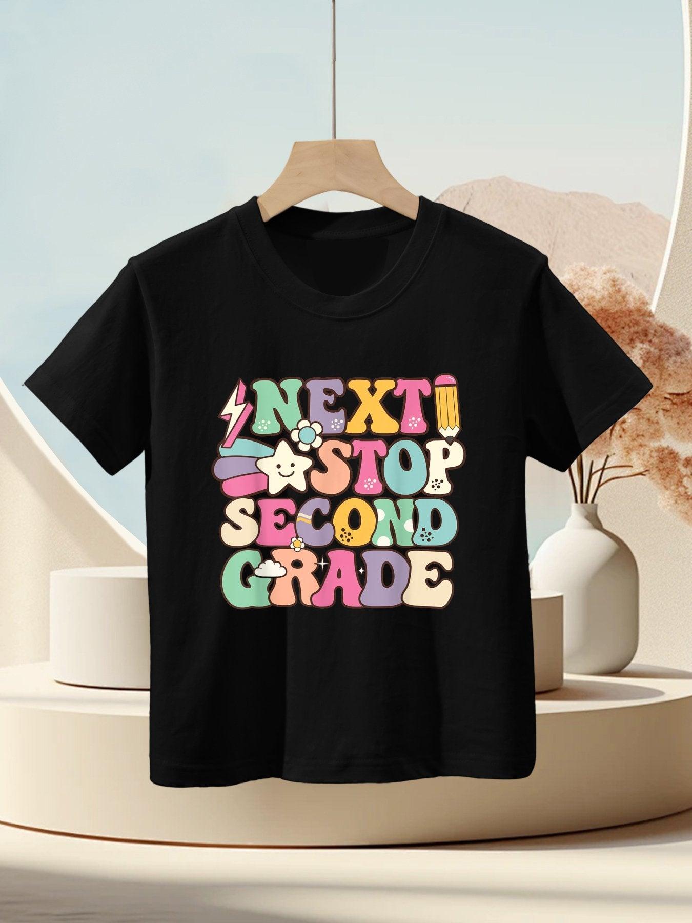 Next Stop 2nd Grade 1st First Grade Graduation Last Day Kids T-Shirt