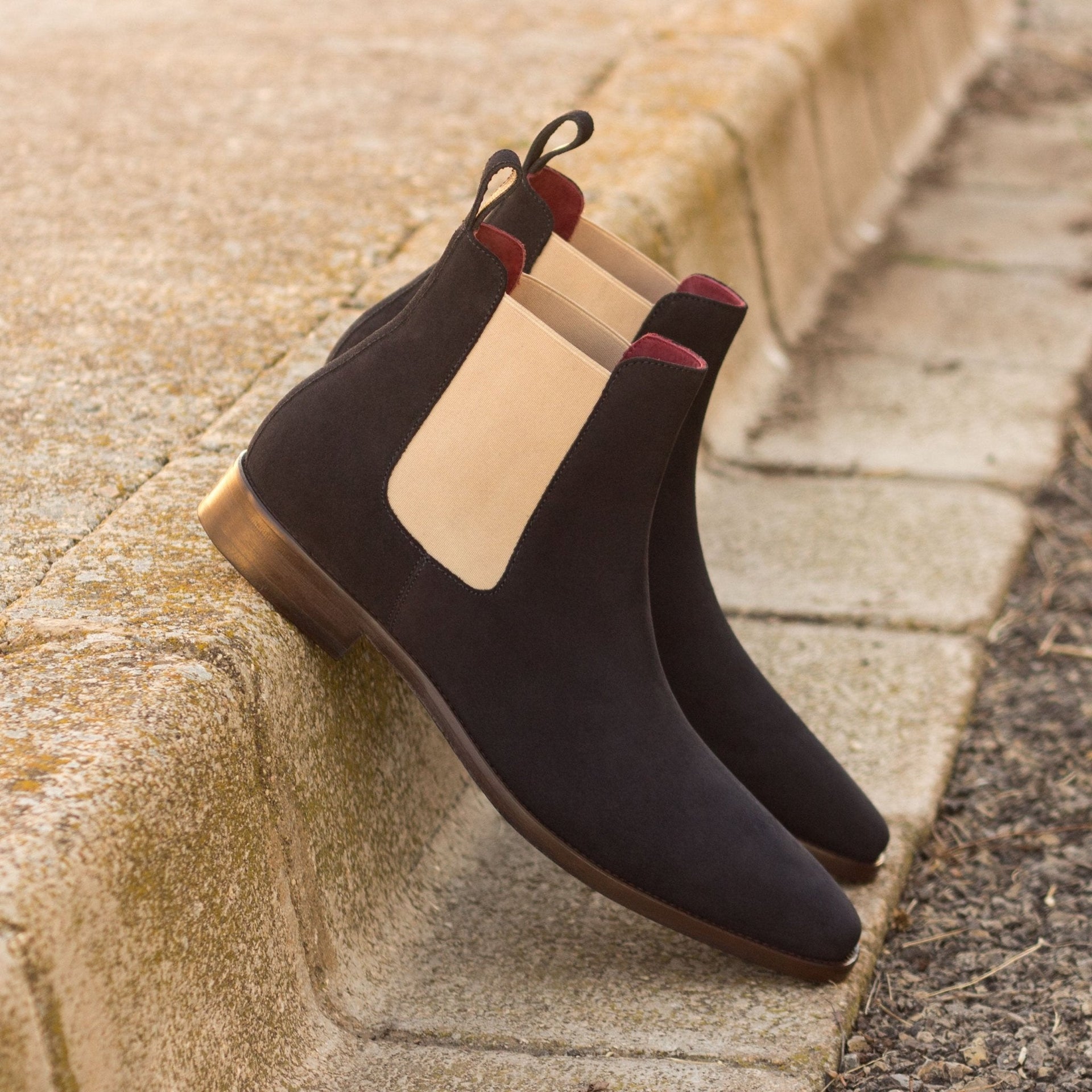 Joliandr - leather chelsea boots for men