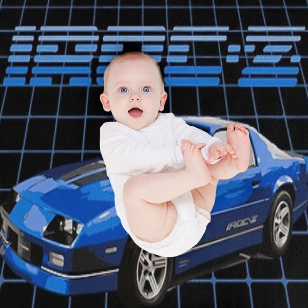 1989 Camaro Iroc-Z 1Le Velvety-soft Throw Blanket