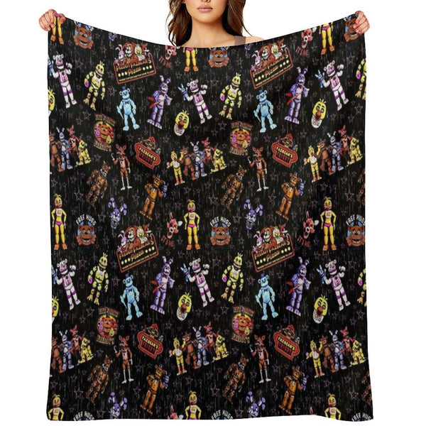 Five Nights at Freddy’s Throw Blanket