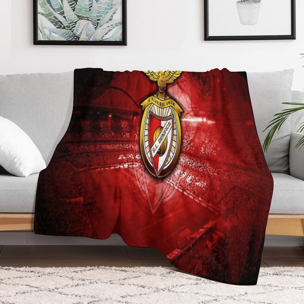 BENFICA FC Machine-washable Throw Blanket