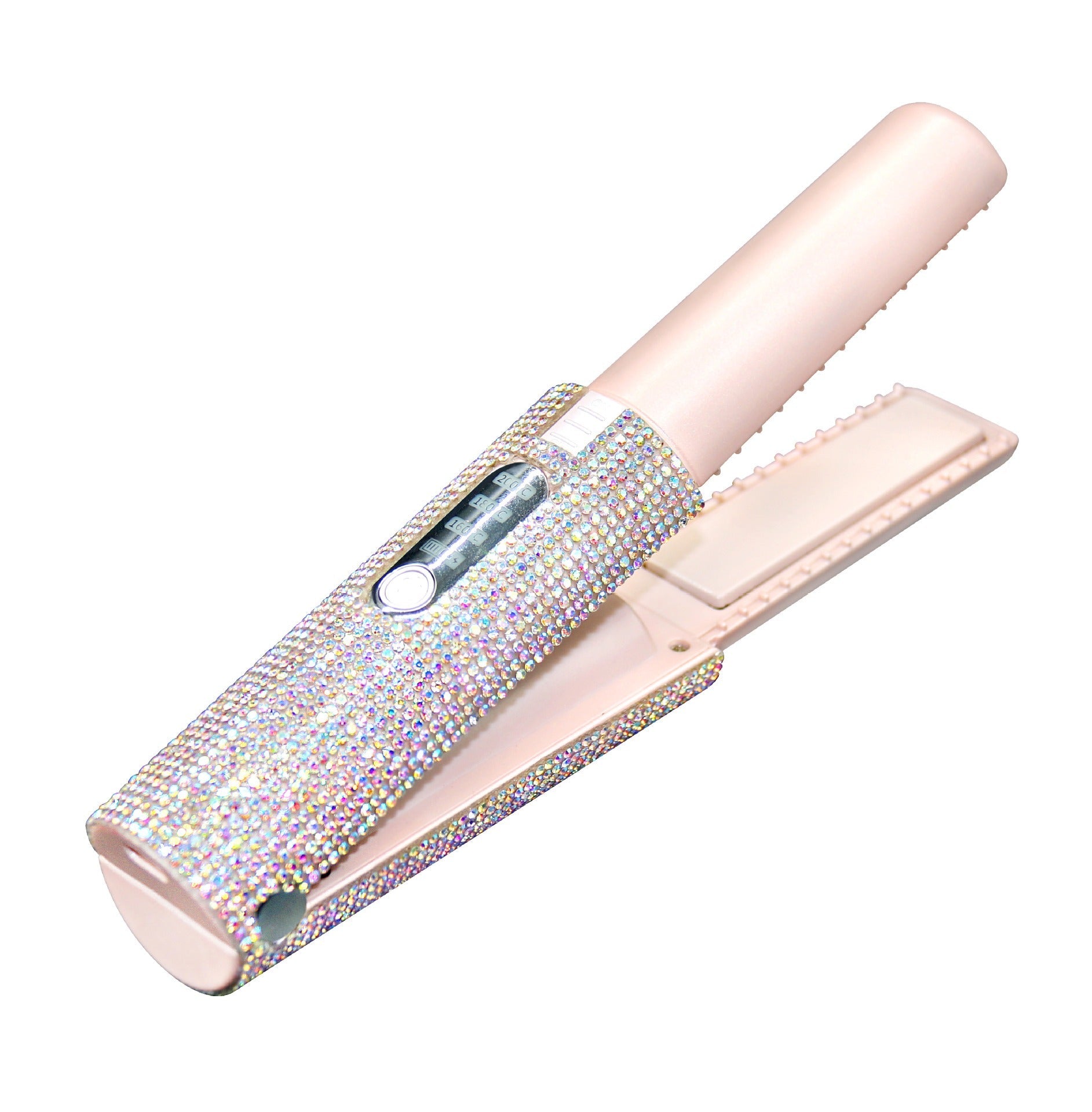 Electric USB Hair Straightening Brush Straightener Brush Multifunctional Comb Straightening Styler Hair Curler