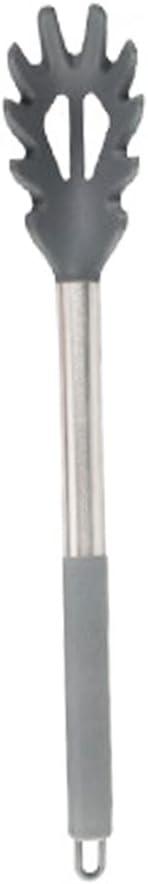 Silicone Pasta Fork, Spaghetti Server, Professional Pasta Server Spoon Heat Resistant Noodle Spoon, Spaghetti Strainer Best Cooking Tools
