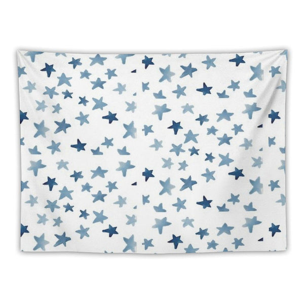 Blue Stars Tapestry