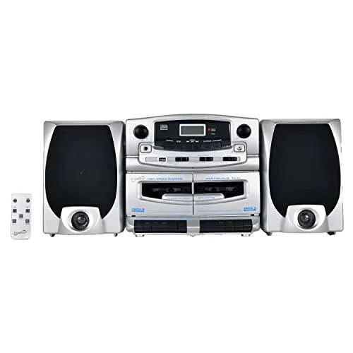 Supersonic Shelf Audio System with CD, Bluetooth, Radio and Cassette - Gifts for You 'n Me