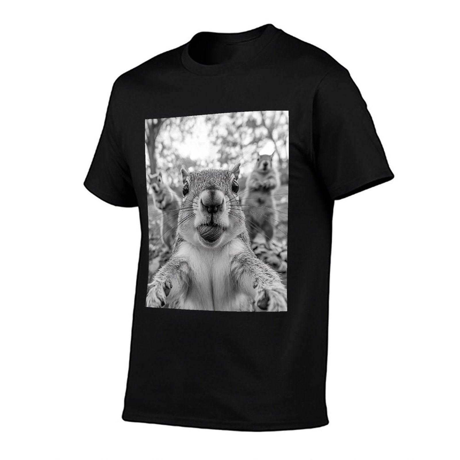 Cute Squirrel Selfie T-Shirt