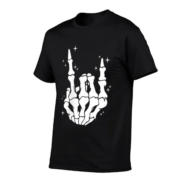 (2 Sided) Skeleton Just A Dad Who Always Came Back With Milk  Odor-resistant T-Shirt