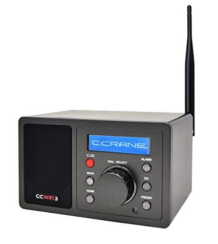 C. Crane CC WiFi 3 Internet Radio with Skytune, Bluetooth, Clock and Alarm