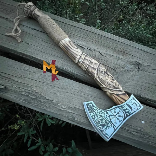 The Helm of Awe: A Mighty Viking Axe for Warriors