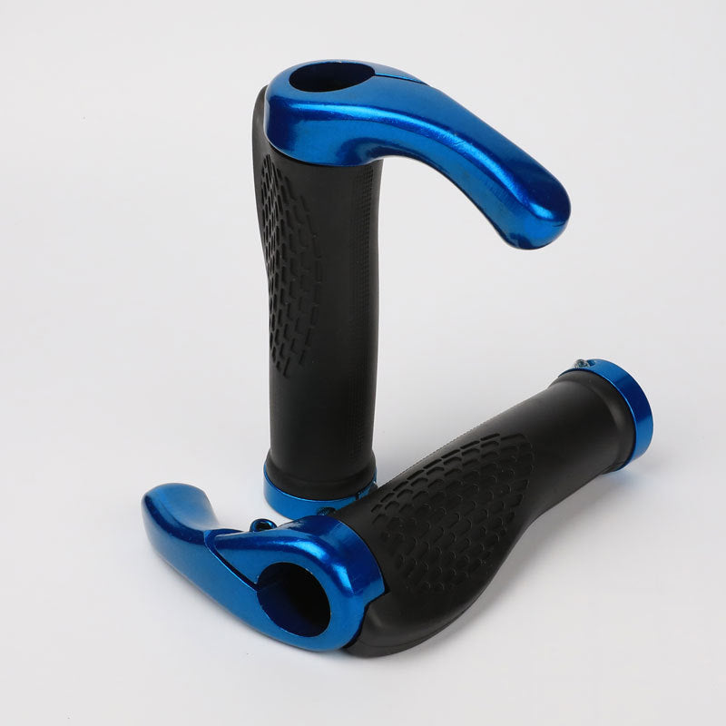 Mountain Bike Meat Ball Lock Handle Cover With Auxiliary Handle Horn Handle Cover Bicycle Equipment