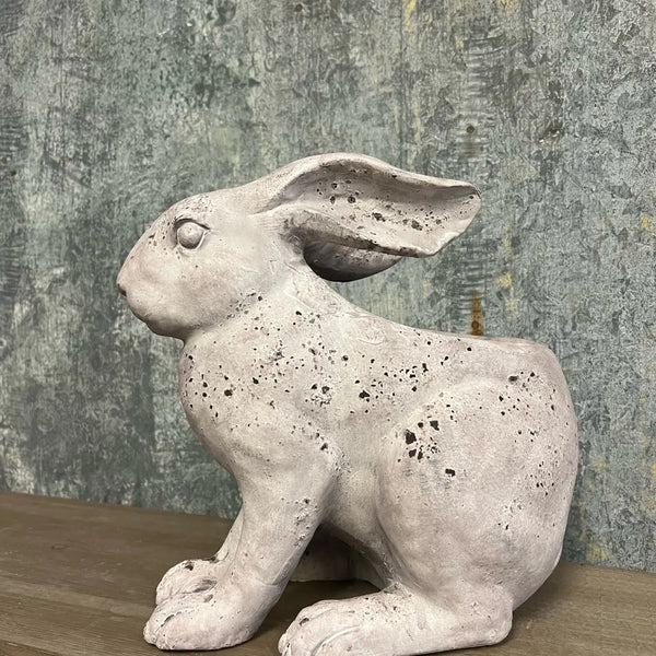 RESIN RABBIT PLANTER - LARGE