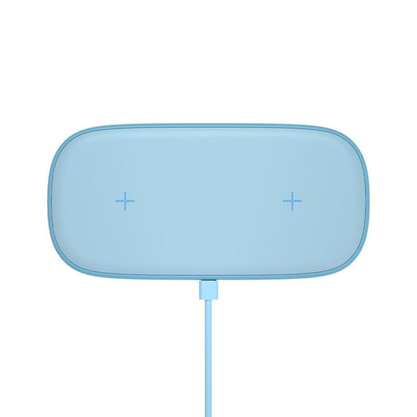 2-in-1 dual phone wireless charger suitable for Huawei Samsung phone wireless charging ultra-thin desktop