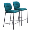 Plat Counter Stool (Set of 2) Green