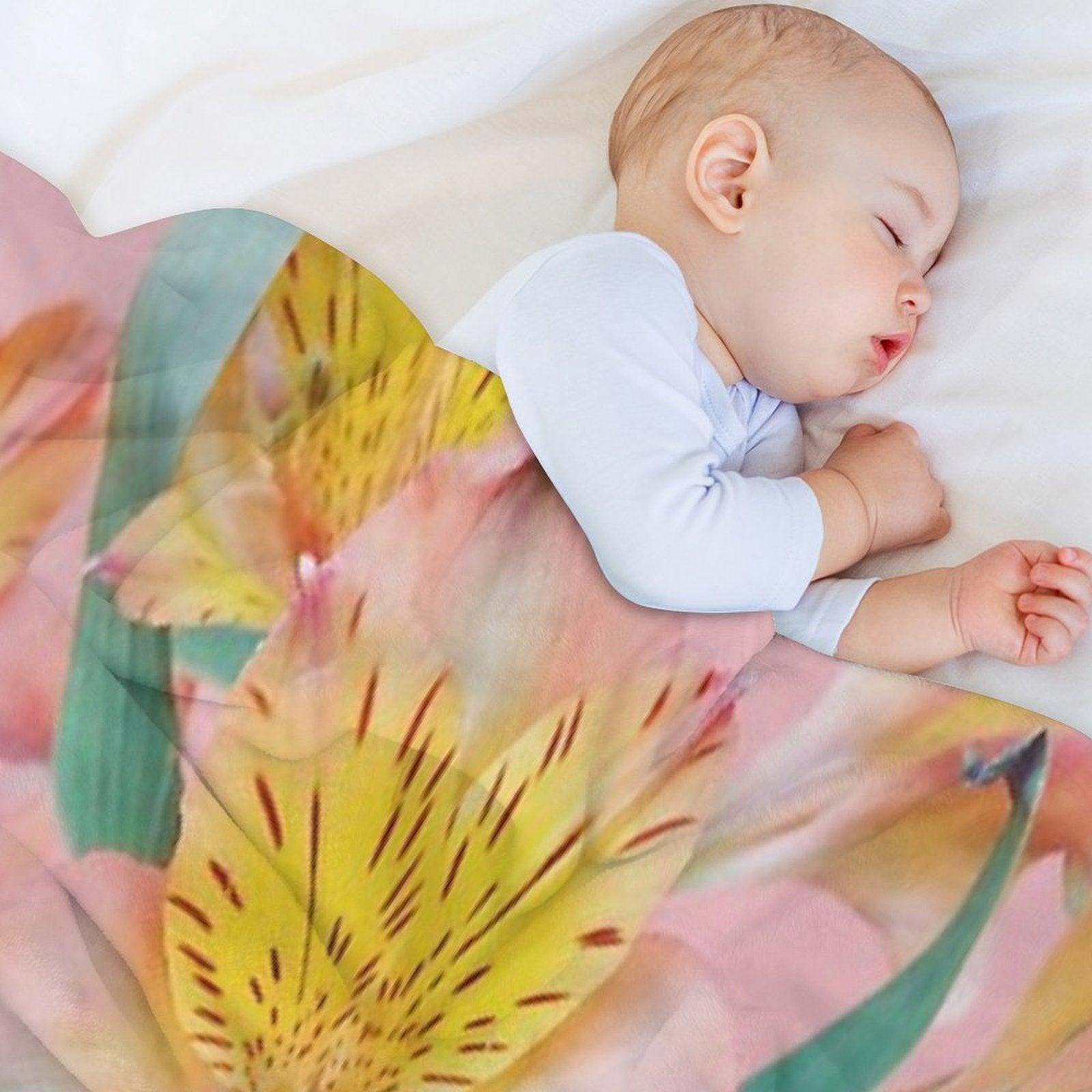 Spring Bouquet Throw Blanket
