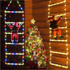 New hanging lights, LED signs, Christmas scene decoration, window display, light string, atmosphere lights