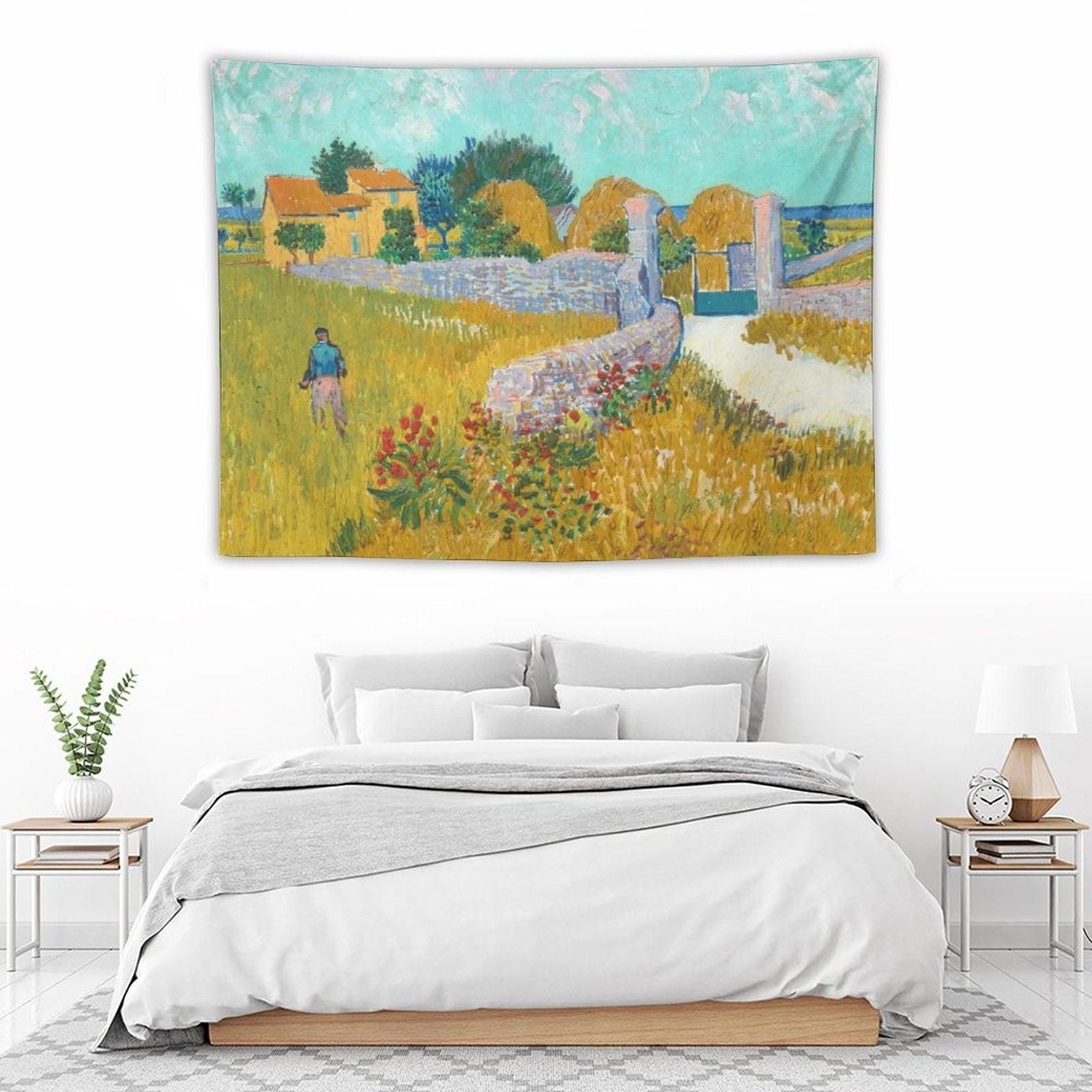 Van Gogh’s Farmhouse in Provence Tapestry