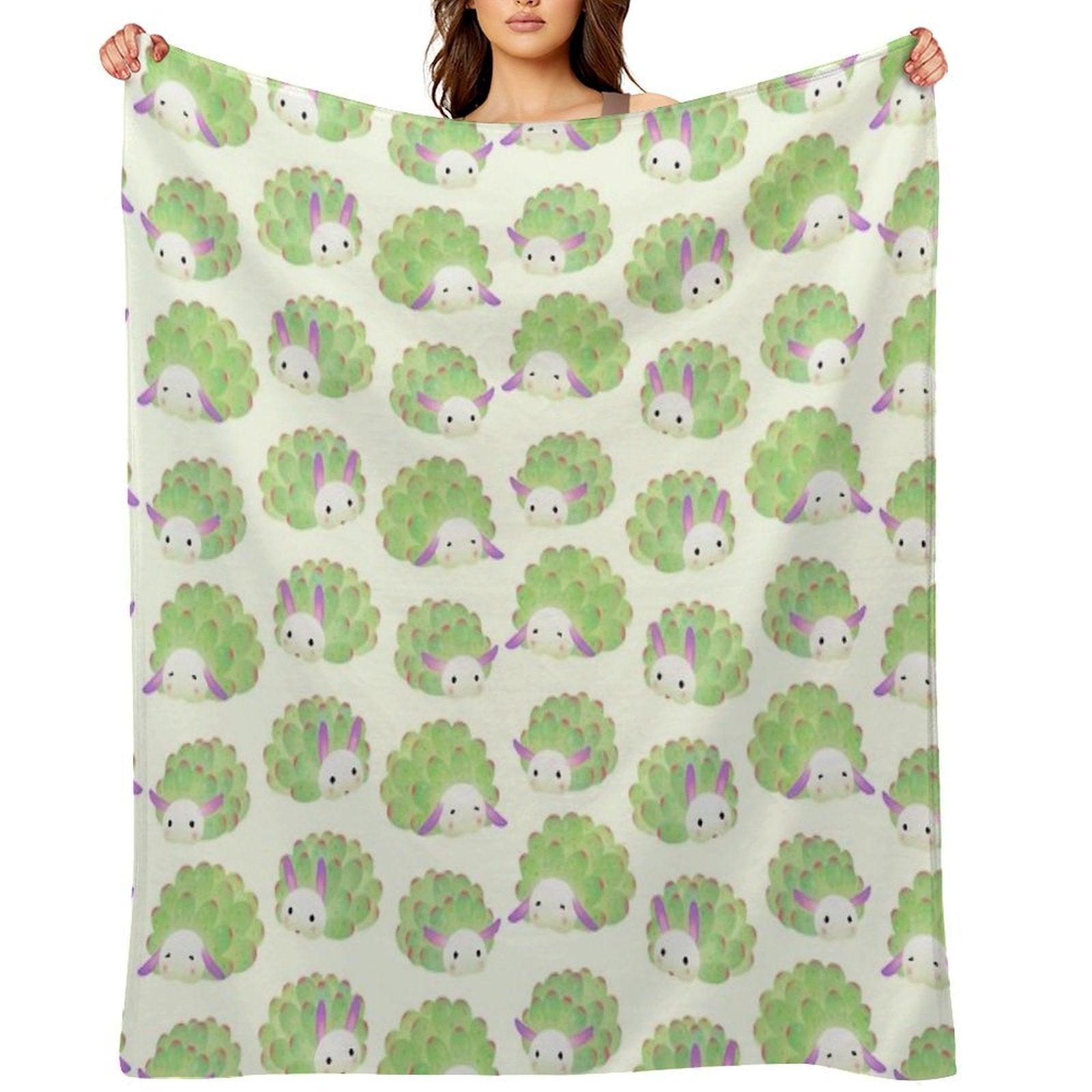 Sea Sheep Throw Blanket
