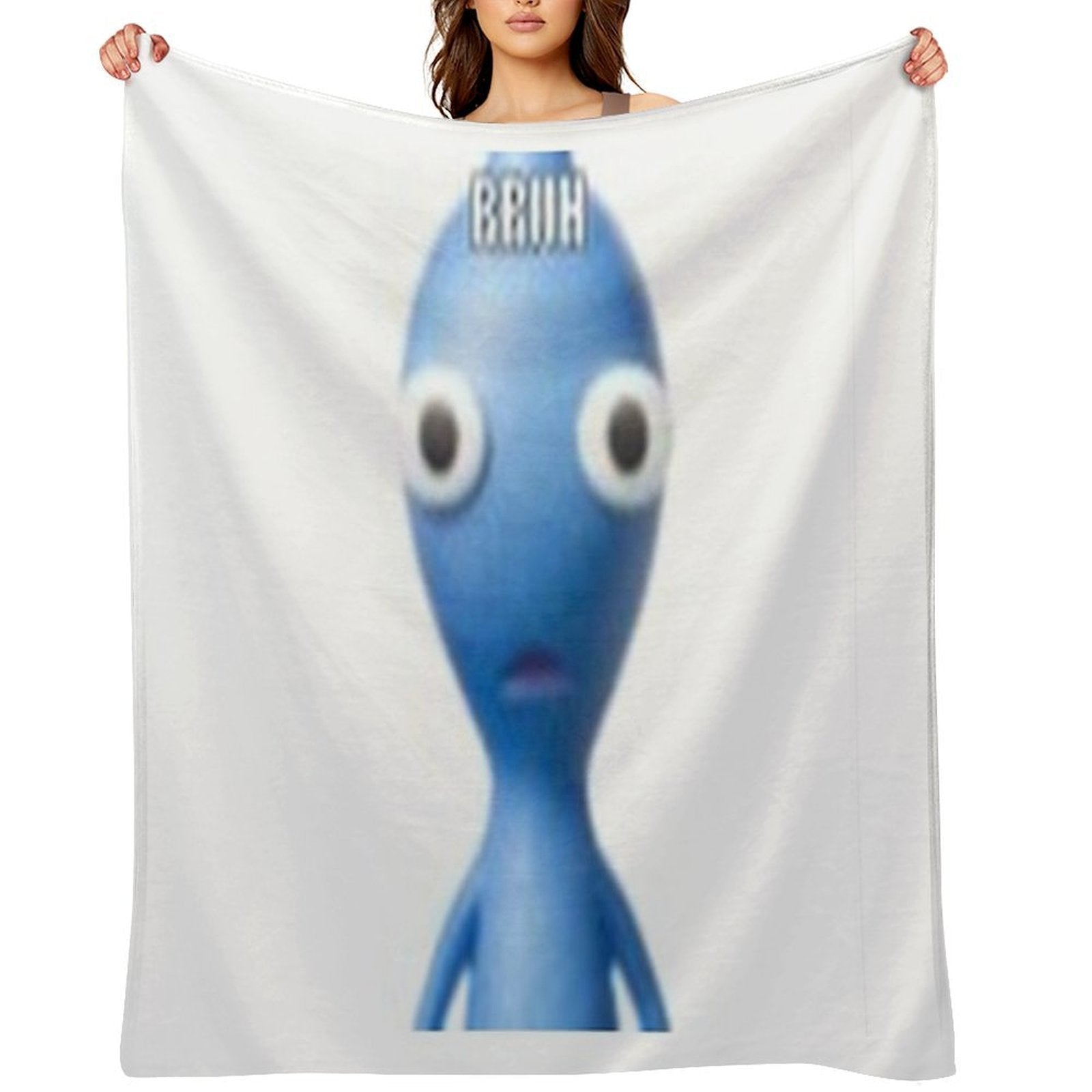 BRUH Pikmin 2 Quick-dry Throw Blanket