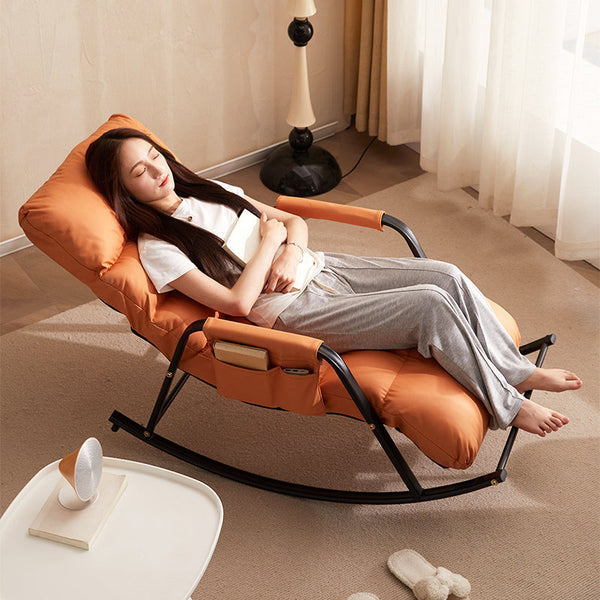Rocking chair adult lounge chair balcony home leisure chair single lazy person sofa rocking chair lounge chair